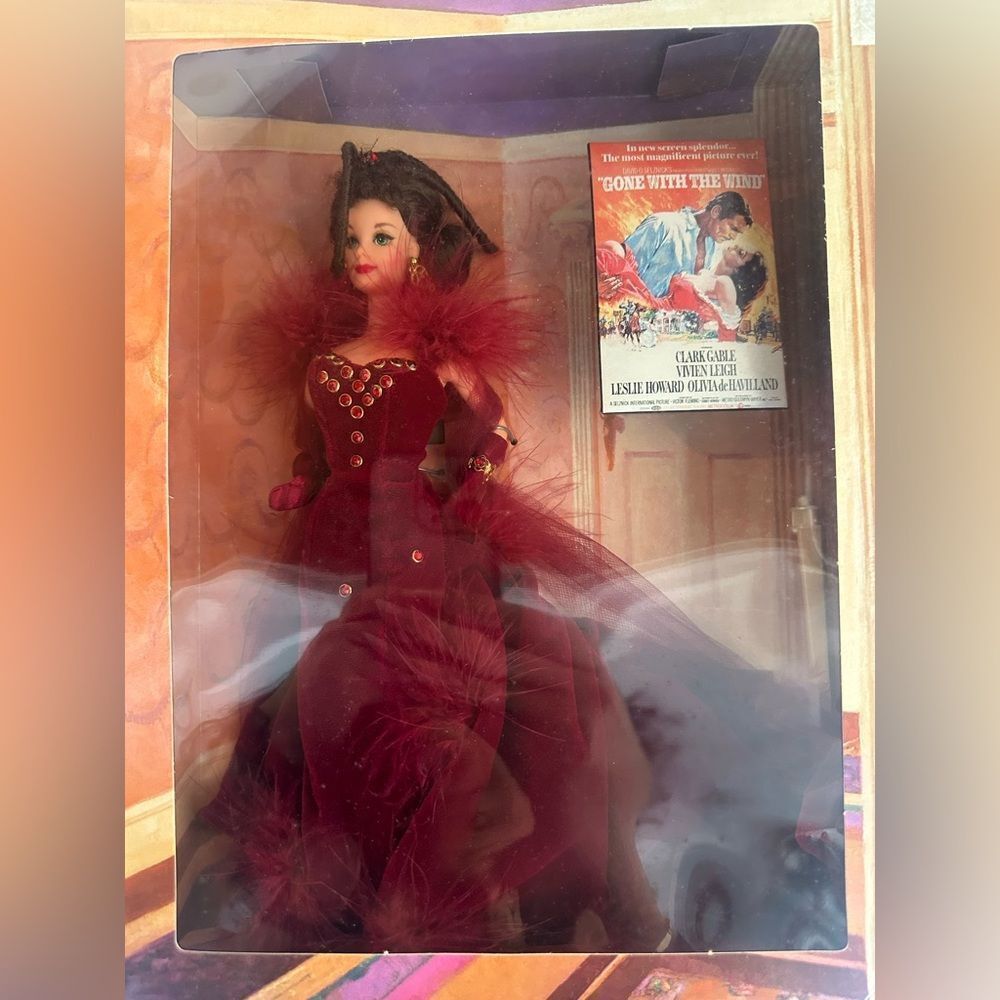 New in Box! Hollywood Legend Gone with the Wind Scarlett O'Hara Barbie